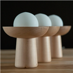 Loto lámpara de mesa madera